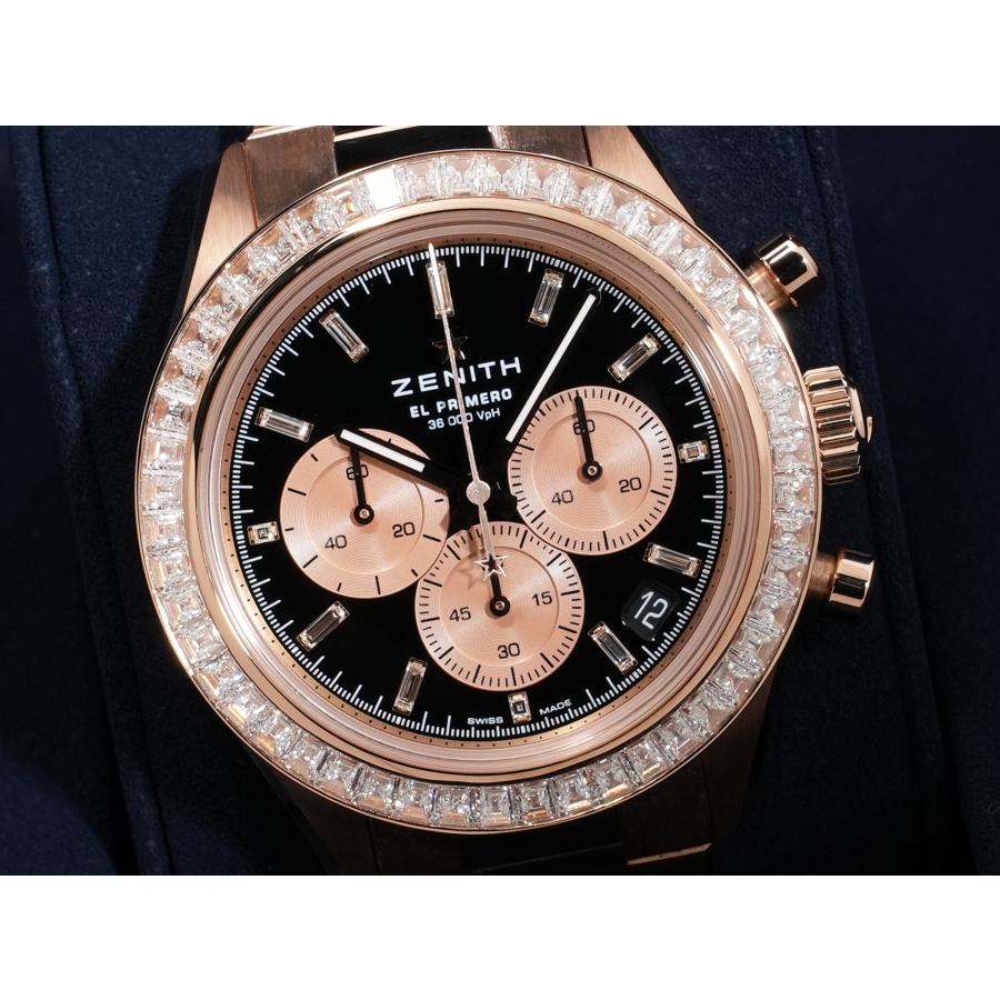 ゼニス クロノマスター スポーツ ヨシダスペシャル Ref.22.3102.3600/21.M3100 18KRG ブラックラッカー文字盤 | ZENITH（時計） | 02