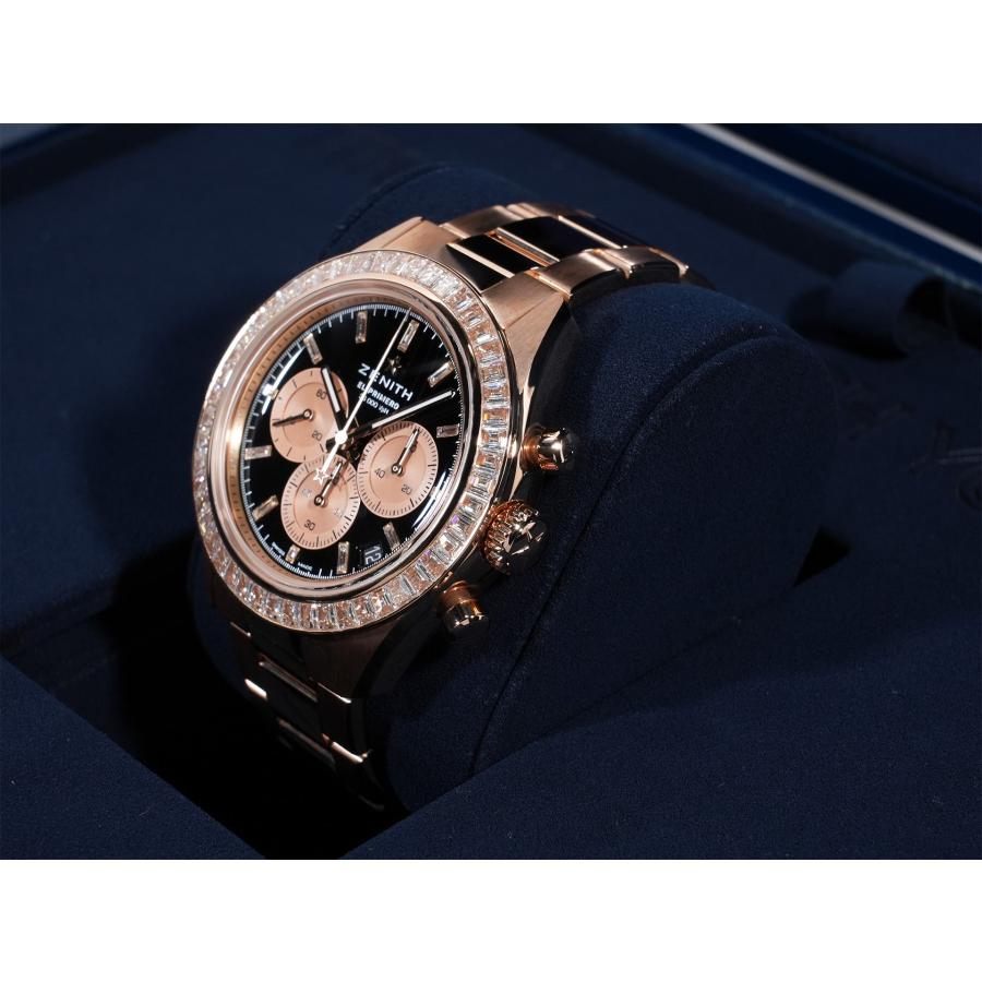 ゼニス クロノマスター スポーツ ヨシダスペシャル Ref.22.3102.3600/21.M3100 18KRG ブラックラッカー文字盤 | ZENITH（時計） | 03