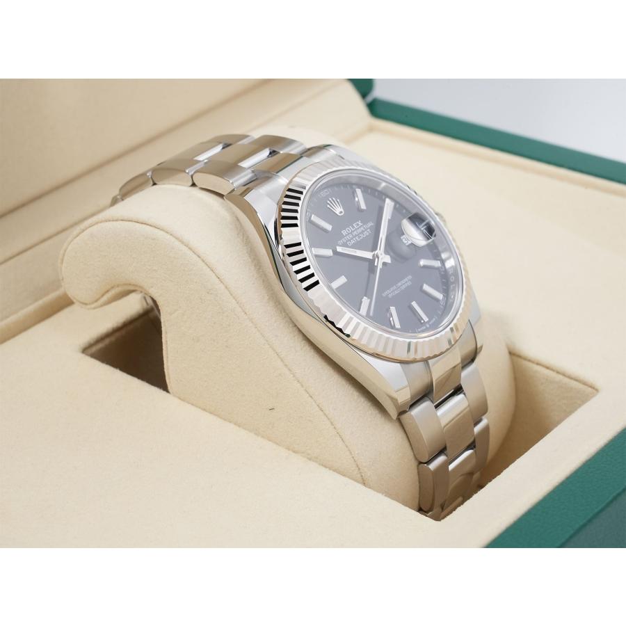 ロレックス デイトジャスト41 Ref.126334 ステンレススチール/ホワイトゴールド ブラック文字盤 オイスターブレスレット | デイトジャスト | 04