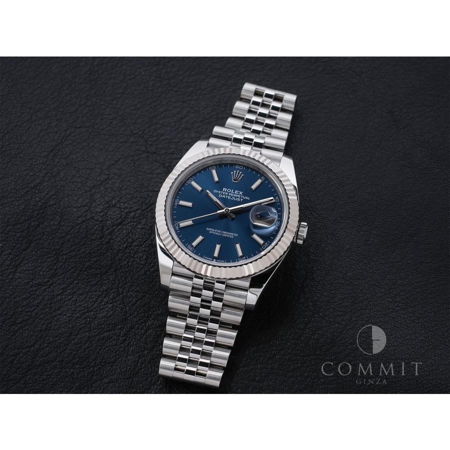 ロレックス デイトジャスト41 Ref.126334 SS/WG ブライトブルー文字盤 ジュビリーブレスレット | デイトジャスト | 10