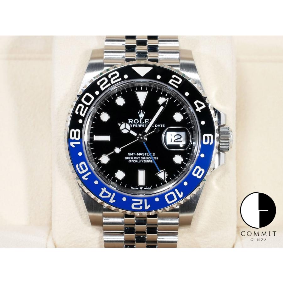 ロレックス GMTマスターII Ref.126710BLNR ステンレススチール ブラック文字盤 ジュビリーブレスレット | GMTマスター