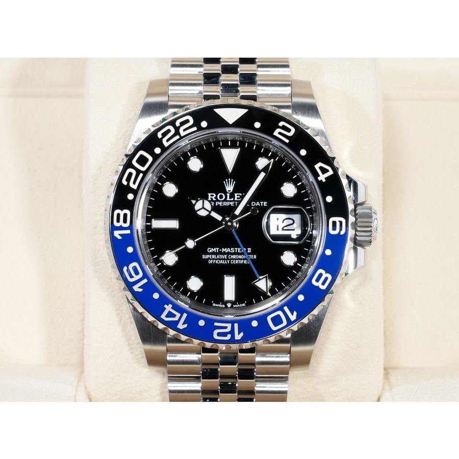 ロレックス GMTマスターII Ref.126710BLNR ステンレススチール ブラック文字盤 ジュビリーブレスレット | GMTマスター | 01
