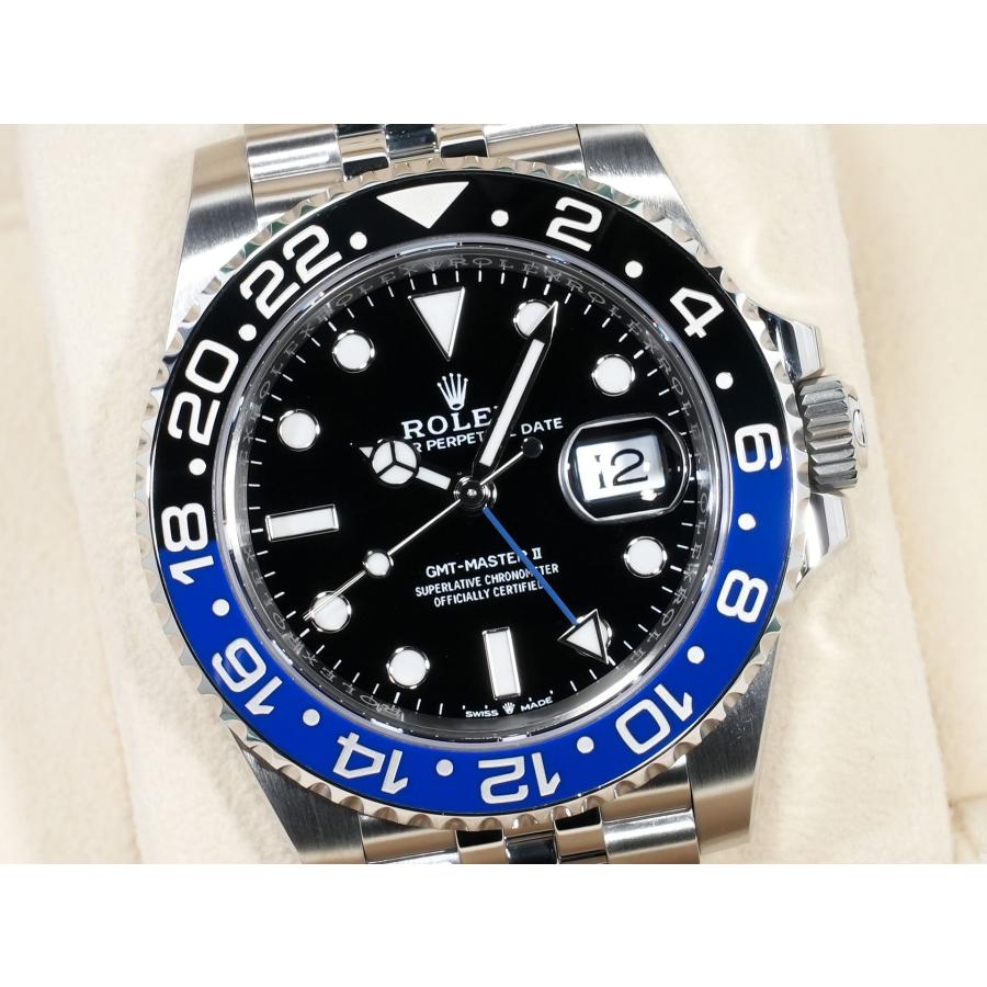 ロレックス GMTマスターII Ref.126710BLNR ステンレススチール ブラック文字盤 ジュビリーブレスレット | GMTマスター | 02