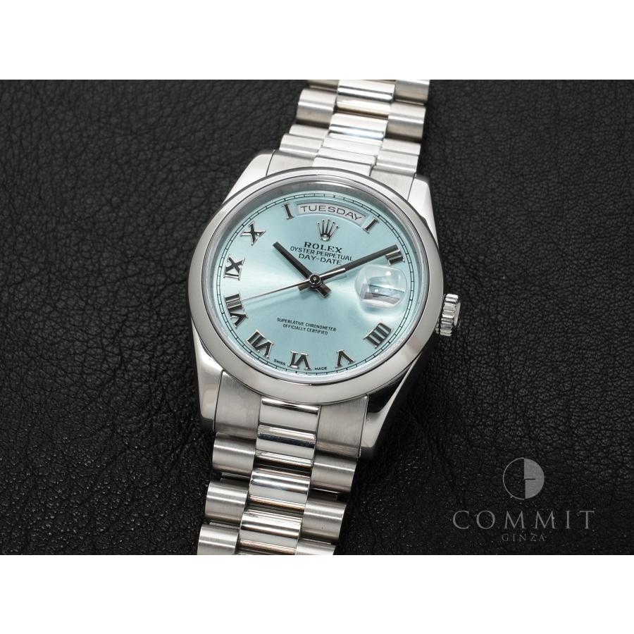 ロレックス デイデイト36 Ref.118206 プラチナ アイスブルー文字盤 | デイデイト | 11