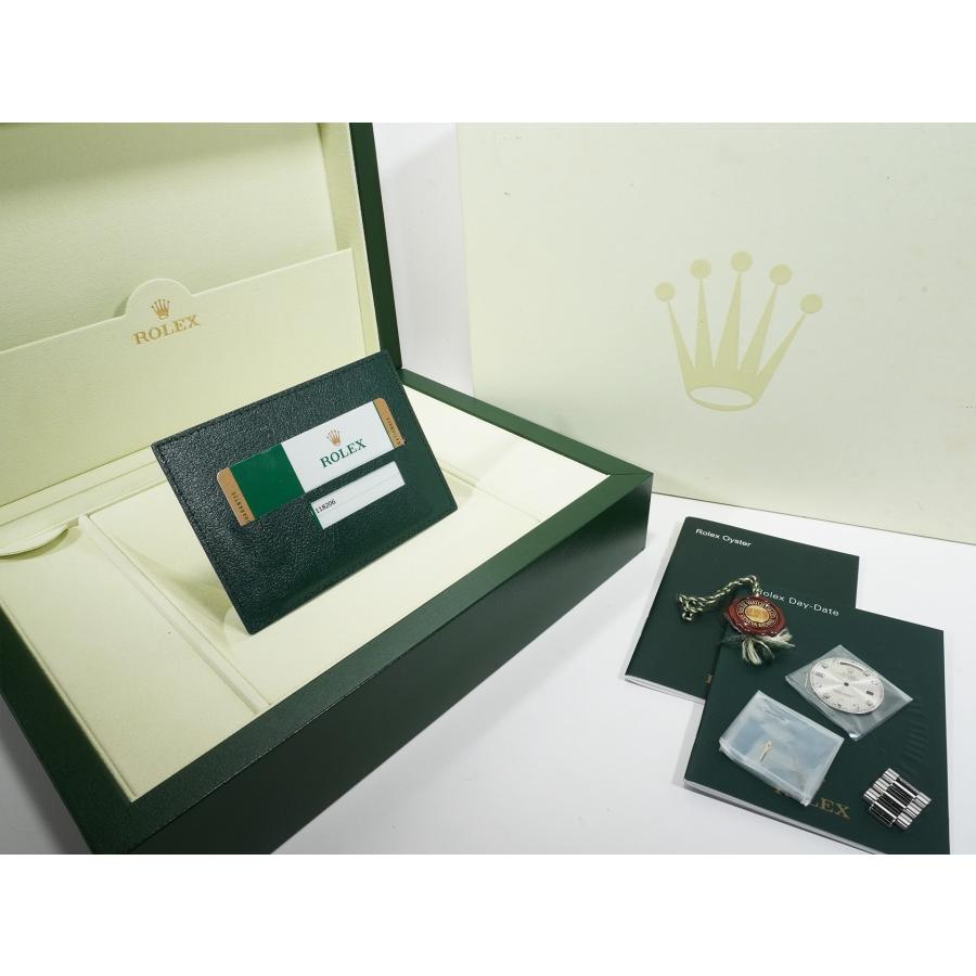 ロレックス デイデイト36 Ref.118206 プラチナ アイスブルー文字盤 | デイデイト | 09