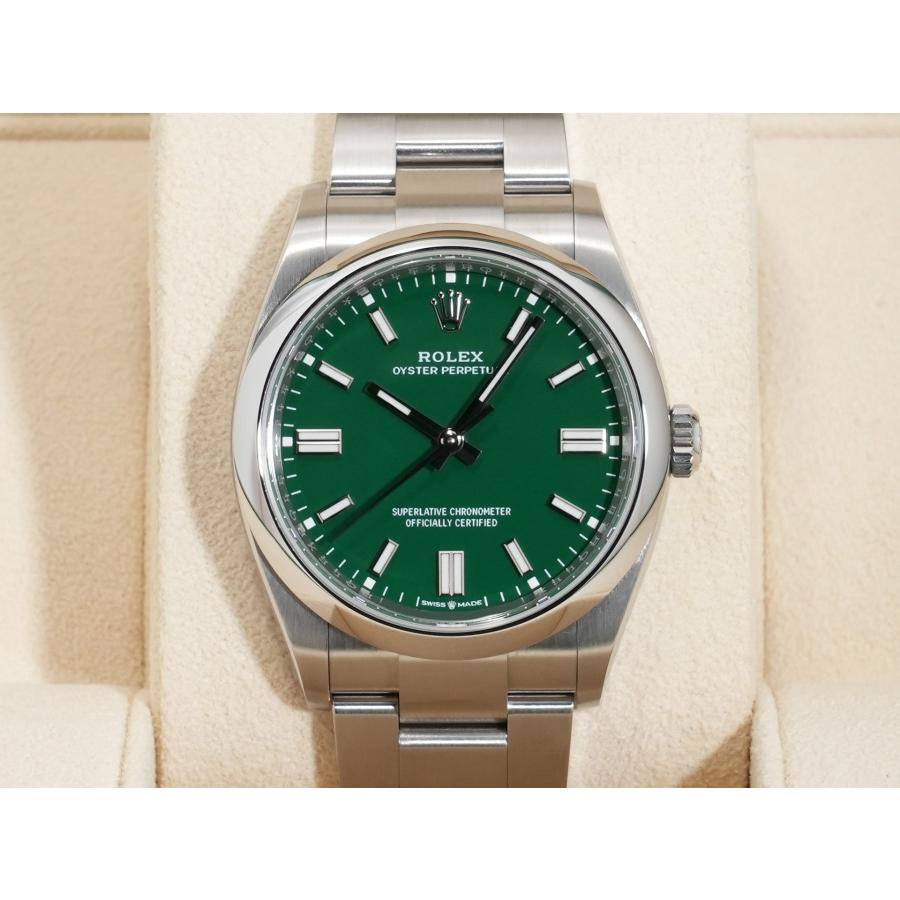 ロレックス オイスターパーペチュアル36 Ref.126000 SS グリーン文字盤 | オイスター パーペチュアル | 01