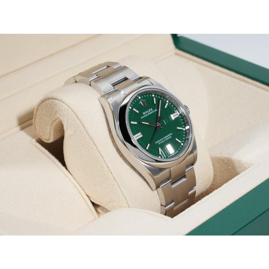 ロレックス オイスターパーペチュアル36 Ref.126000 SS グリーン文字盤 | オイスター パーペチュアル | 04