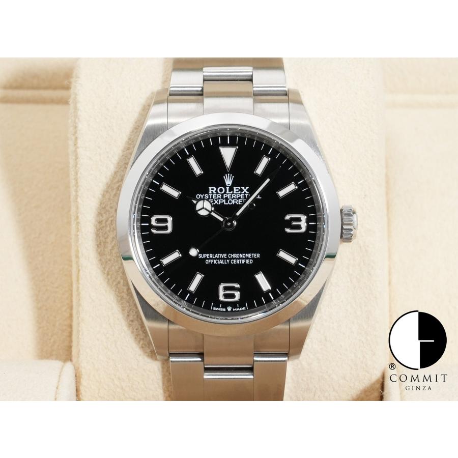 ロレックス エクスプローラー36 Ref.124270 SS ブラック文字盤 | エクスプローラー（ROLEX）