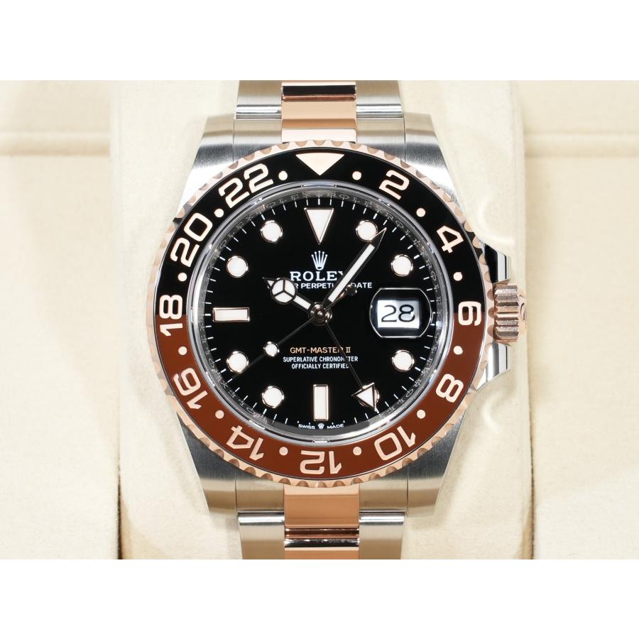 ロレックス GMTマスターII Ref.126711CHNR ステンレススチール/エバーローズゴールド ブラック文字盤 オイスターブレスレット | GMTマスター | 01