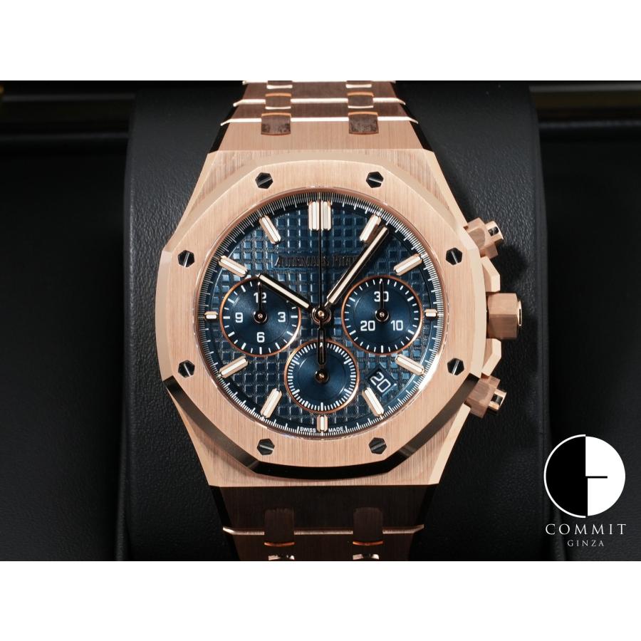 オーデマピゲ ロイヤルオーク クロノグラフ Ref.26715OR.OO.1356OR.01 ピンクゴールド ナイトブルー文字盤 | ロイヤルオーク