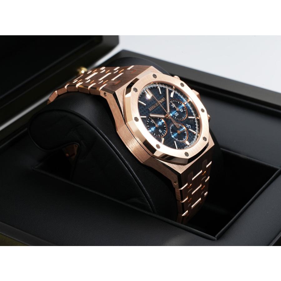 オーデマピゲ ロイヤルオーク クロノグラフ Ref.26715OR.OO.1356OR.01 ピンクゴールド ナイトブルー文字盤 | ロイヤルオーク | 04
