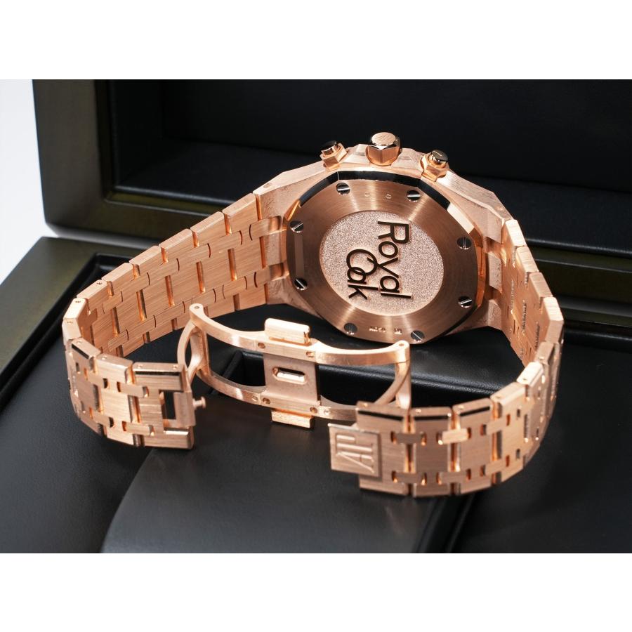 オーデマピゲ ロイヤルオーク クロノグラフ Ref.26715OR.OO.1356OR.01 ピンクゴールド ナイトブルー文字盤 | ロイヤルオーク | 06