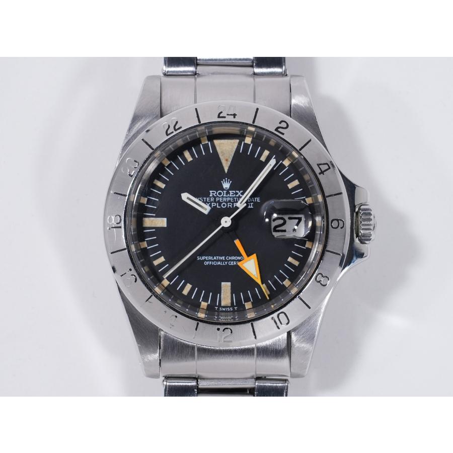 ロレックス エクスプローラーII Ref.1655 ステンレススチール ブラック文字盤 オイスターブレスレット | エクスプローラーII | 01