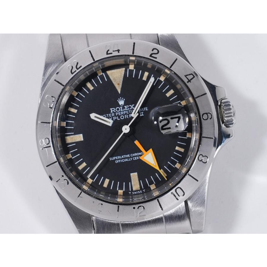 ロレックス エクスプローラーII Ref.1655 ステンレススチール ブラック文字盤 オイスターブレスレット | エクスプローラーII | 02