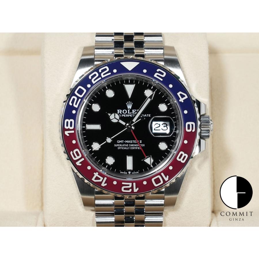 ロレックス GMTマスターII Ref.126710BLRO ステンレススチール ブラック文字盤 ジュビリーブレスレット | GMTマスター
