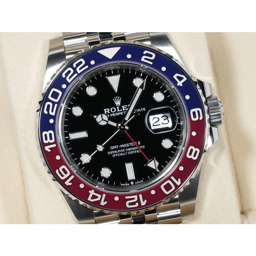 ロレックス GMTマスターII Ref.126710BLRO ステンレススチール ブラック文字盤 ジュビリーブレスレット | GMTマスター | 02