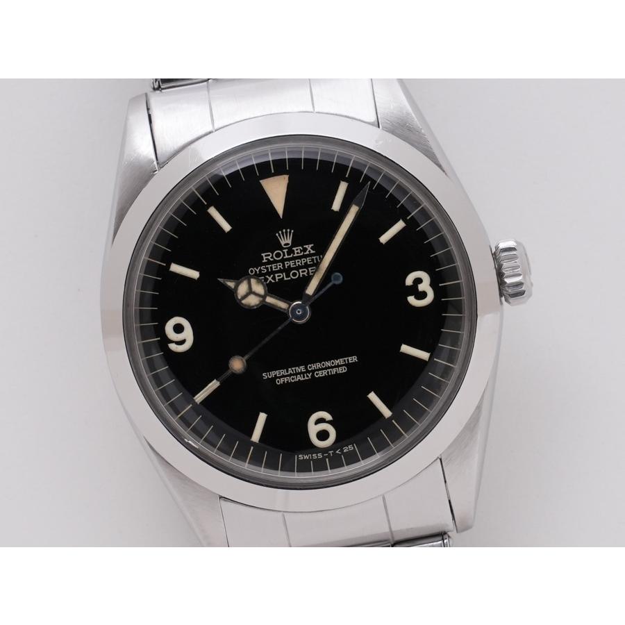 ロレックス エクスプローラーI Ref.1016 SS ブラック文字盤 | エクスプローラー（ROLEX） | 02
