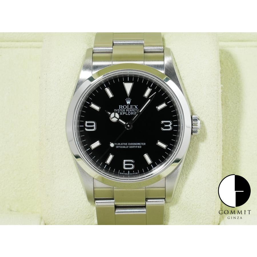 ロレックス エクスプローラーI Ref.114270 ステンレススチール ブラック文字盤 オイスターブレスレット | エクスプローラー（ROLEX）