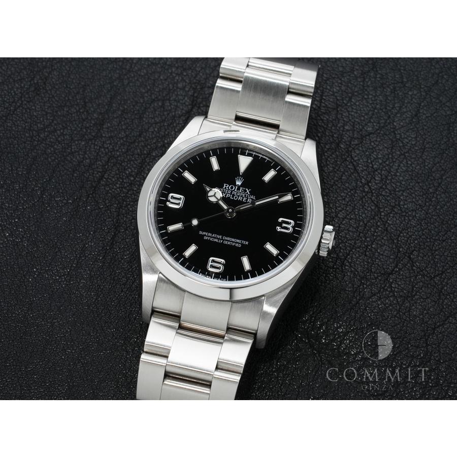 ロレックス エクスプローラーI Ref.114270 ステンレススチール ブラック文字盤 オイスターブレスレット | エクスプローラー（ROLEX） | 10