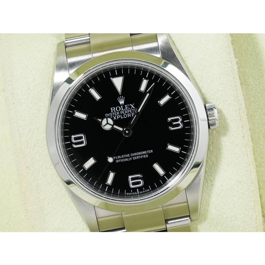 ロレックス エクスプローラーI Ref.114270 ステンレススチール ブラック文字盤 オイスターブレスレット | エクスプローラー（ROLEX） | 02