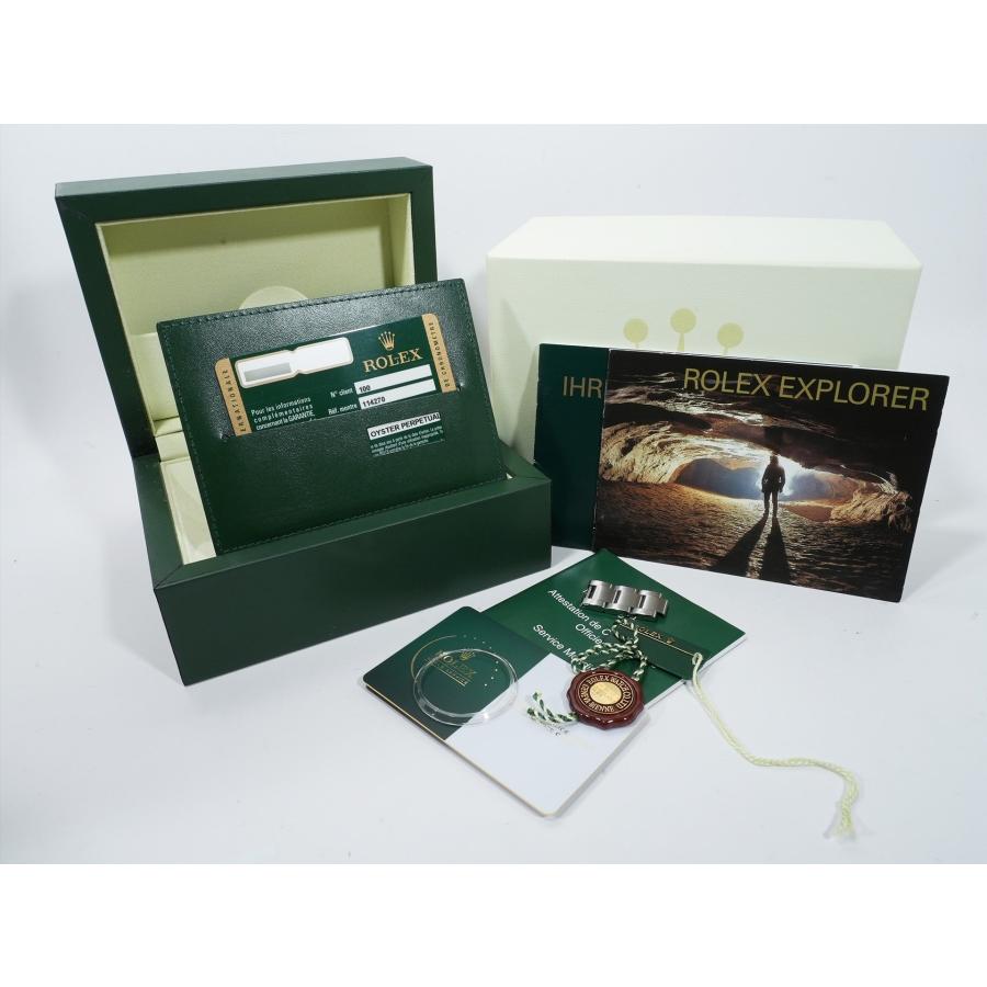ロレックス エクスプローラーI Ref.114270 ステンレススチール ブラック文字盤 オイスターブレスレット | エクスプローラー（ROLEX） | 09