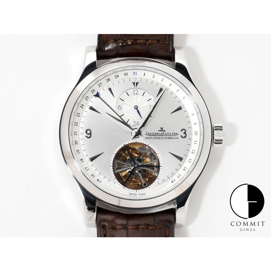 ジャガールクルト マスター トゥールビヨン Ref.Q1658420 ステンレススチール シルバー文字盤 | JAEGER-LECOULTRE