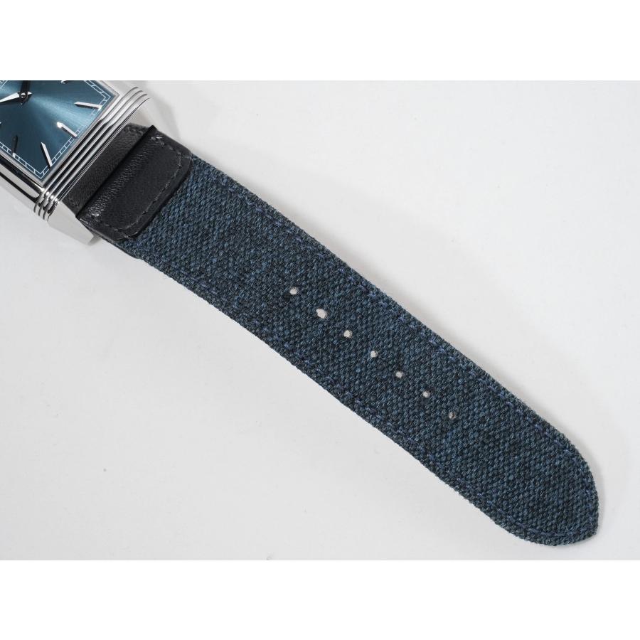 ジャガールクルト レベルソ トリビュート クロノグラフ Ref.Q389848J SS ブルーグレーxスケルトン文字盤 | JAEGER-LECOULTRE | 12