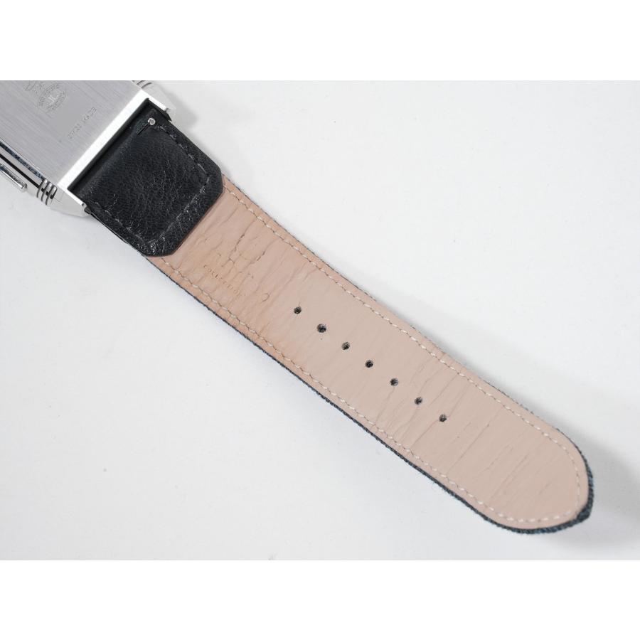 ジャガールクルト レベルソ トリビュート クロノグラフ Ref.Q389848J SS ブルーグレーxスケルトン文字盤 | JAEGER-LECOULTRE | 13