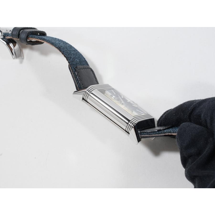 ジャガールクルト レベルソ トリビュート クロノグラフ Ref.Q389848J SS ブルーグレーxスケルトン文字盤 | JAEGER-LECOULTRE | 05