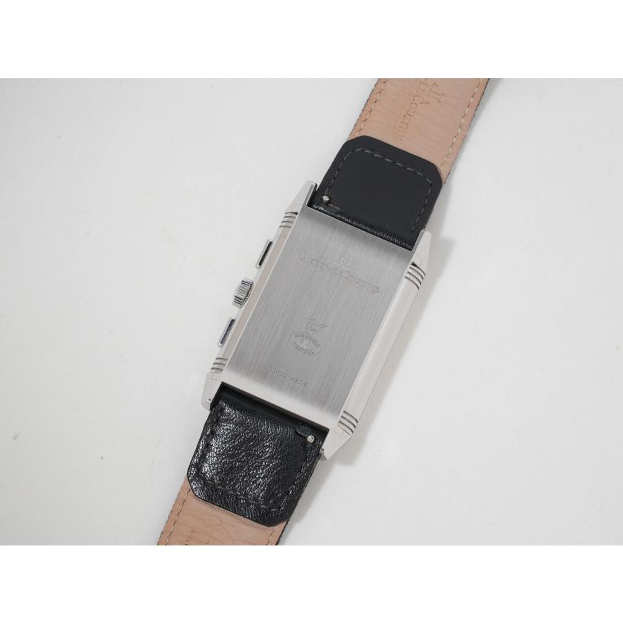 ジャガールクルト レベルソ トリビュート クロノグラフ Ref.Q389848J SS ブルーグレーxスケルトン文字盤 | JAEGER-LECOULTRE | 07