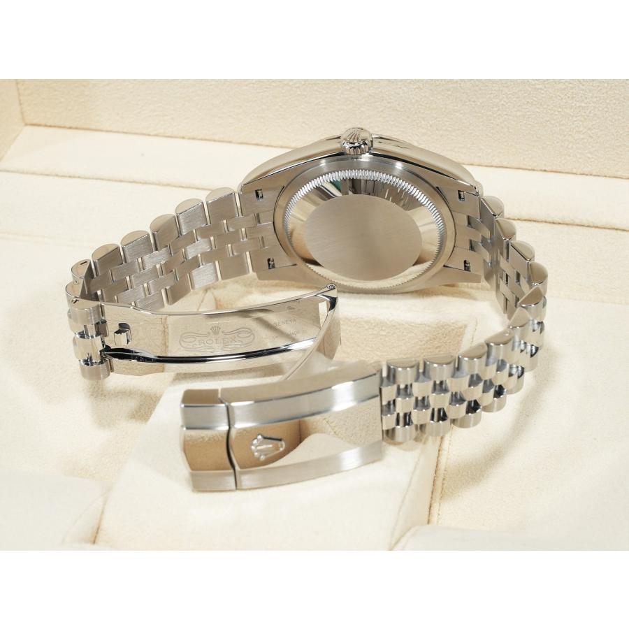 ロレックス デイトジャスト36 Ref.126234G ステンレススチール/ホワイトゴールド ブラック10Pダイヤ文字盤 ジュビリーブレスレット | デイトジャスト | 07