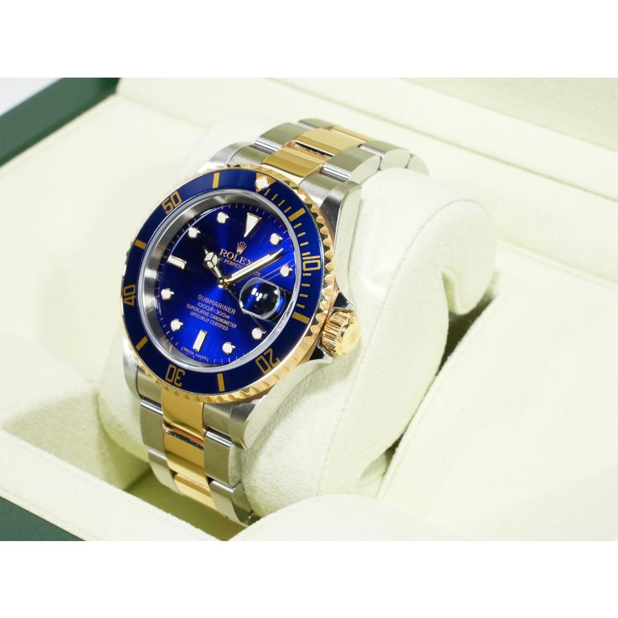 ロレックス サブマリーナー デイト Ref.16613 ステンレススチール/イエローゴールド ブルー文字盤 | サブマリーナー | 03