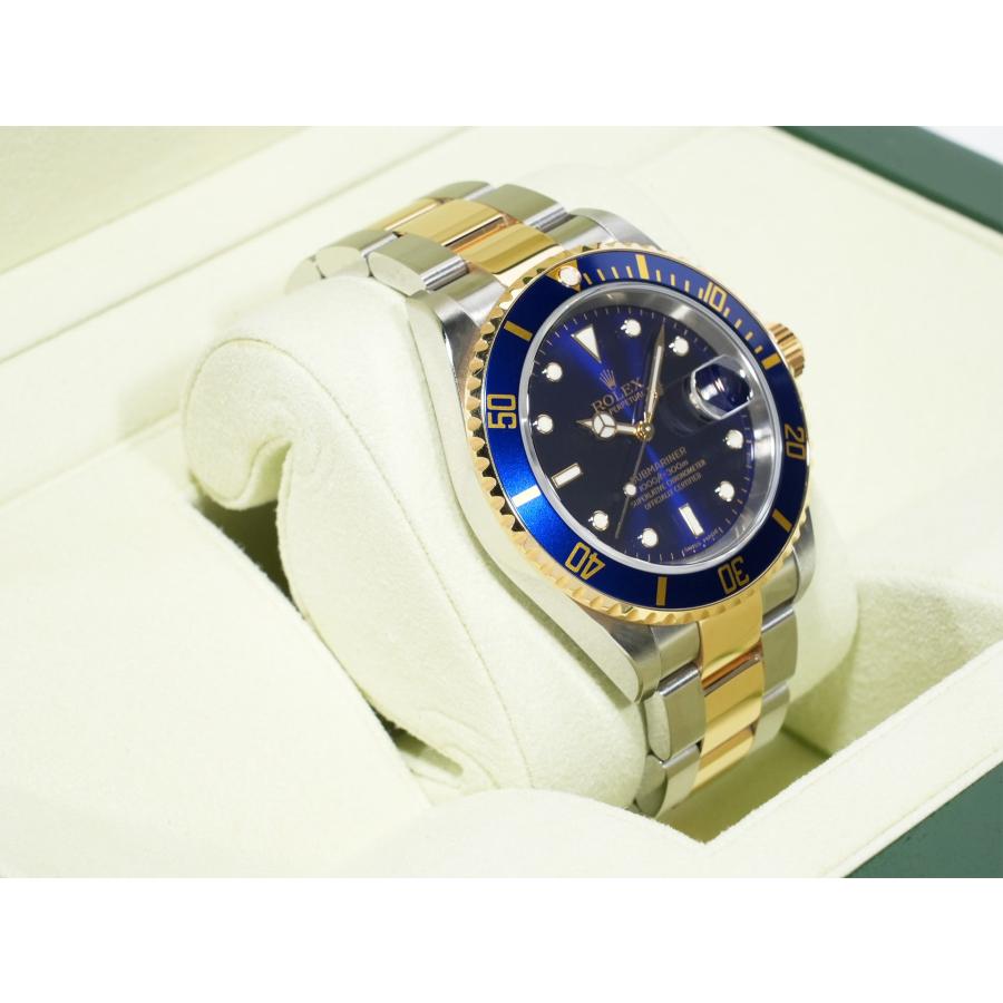 ロレックス サブマリーナー デイト Ref.16613 ステンレススチール/イエローゴールド ブルー文字盤 | サブマリーナー | 04