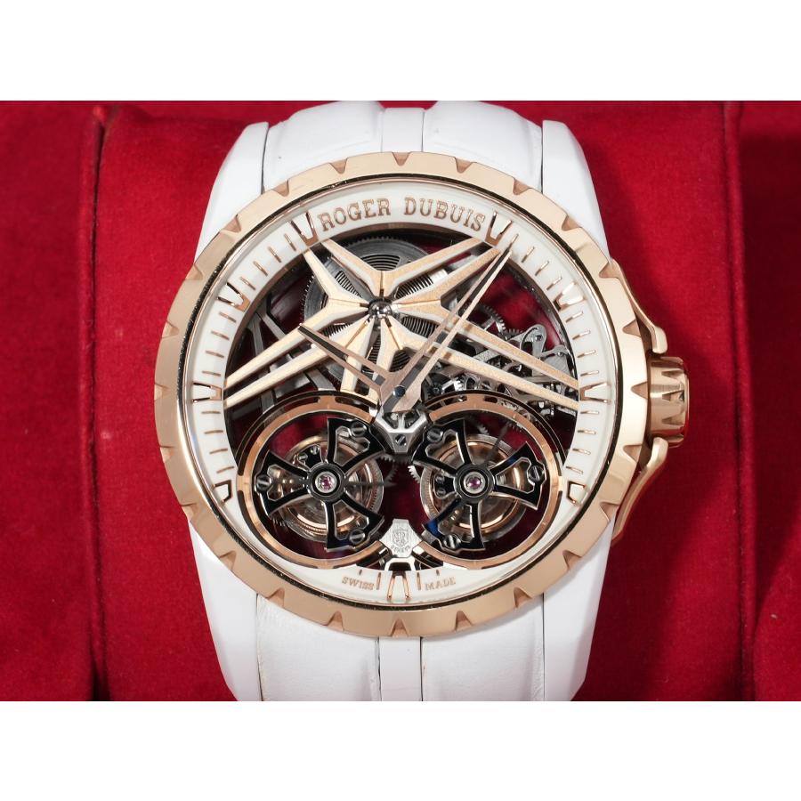 ロジェデュブイ エクスカリバー ダブルトゥールビヨン Ref.DBEX0952 ホワイトセラミック スケルトン文字盤 | ROGER DUBUIS | 01