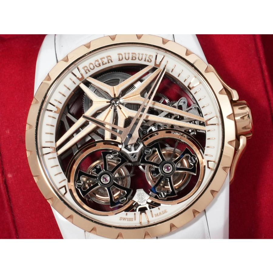 ロジェデュブイ エクスカリバー ダブルトゥールビヨン Ref.DBEX0952 ホワイトセラミック スケルトン文字盤 | ROGER DUBUIS | 02