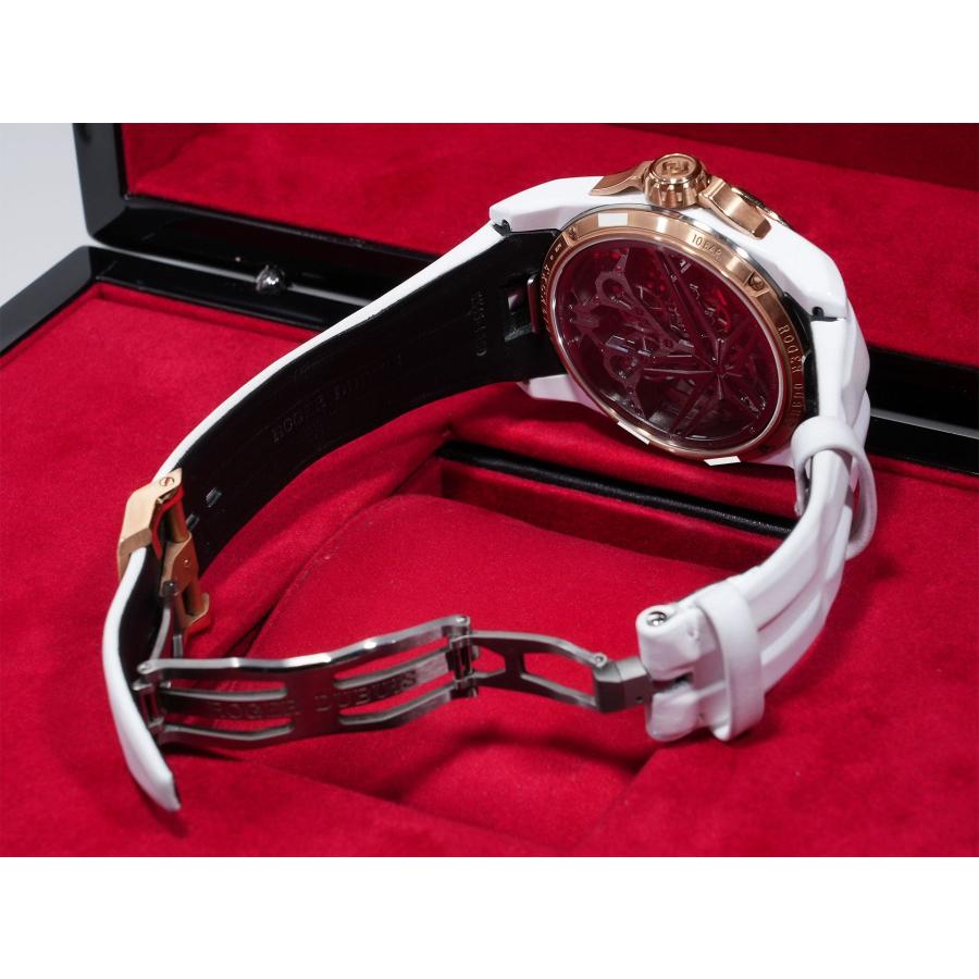 ロジェデュブイ エクスカリバー ダブルトゥールビヨン Ref.DBEX0952 ホワイトセラミック スケルトン文字盤 | ROGER DUBUIS | 07