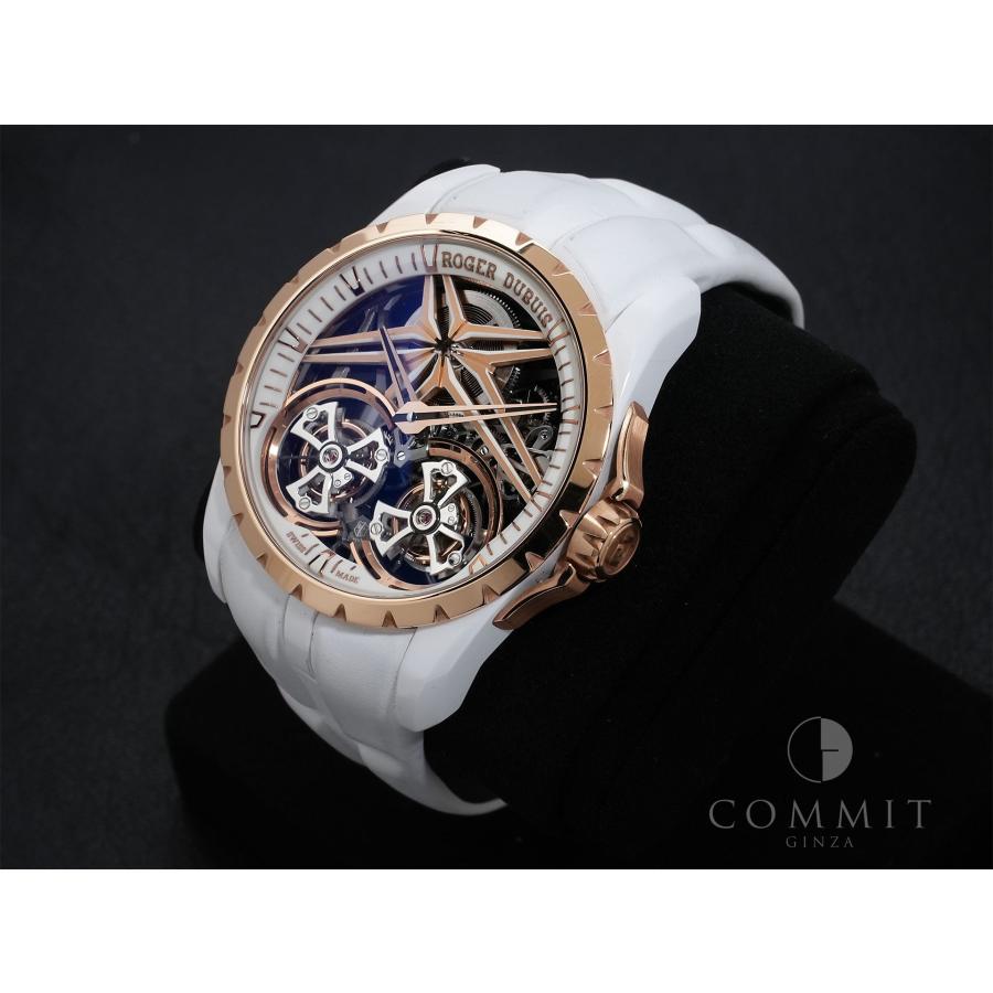 ロジェデュブイ エクスカリバー ダブルトゥールビヨン Ref.DBEX0952 ホワイトセラミック スケルトン文字盤 | ROGER DUBUIS | 09