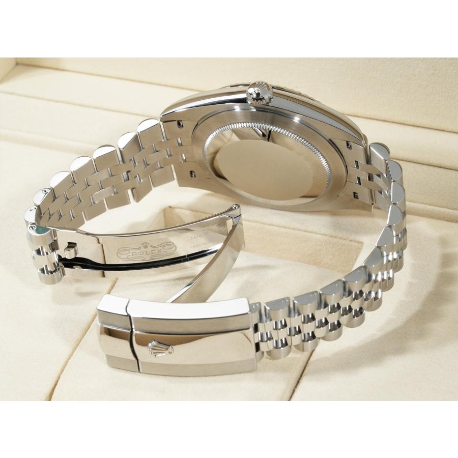 ロレックス デイトジャスト41 Ref.126334 SS/WG ブラック文字盤 ジュビリーブレスレット | デイトジャスト | 06