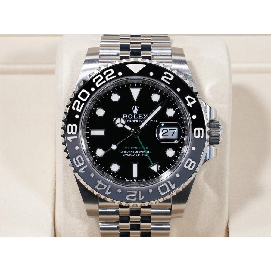ロレックス GMTマスターII Ref.126710GRNR SS ブラック文字盤 ジュビリーブレスレット | GMTマスター | 01