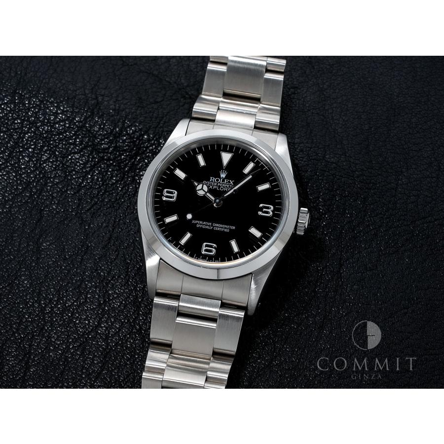 ロレックス エクスプローラーI Ref.14270 ステンレススチール ブラック文字盤 オイスターブレスレット | エクスプローラー（ROLEX） | 10