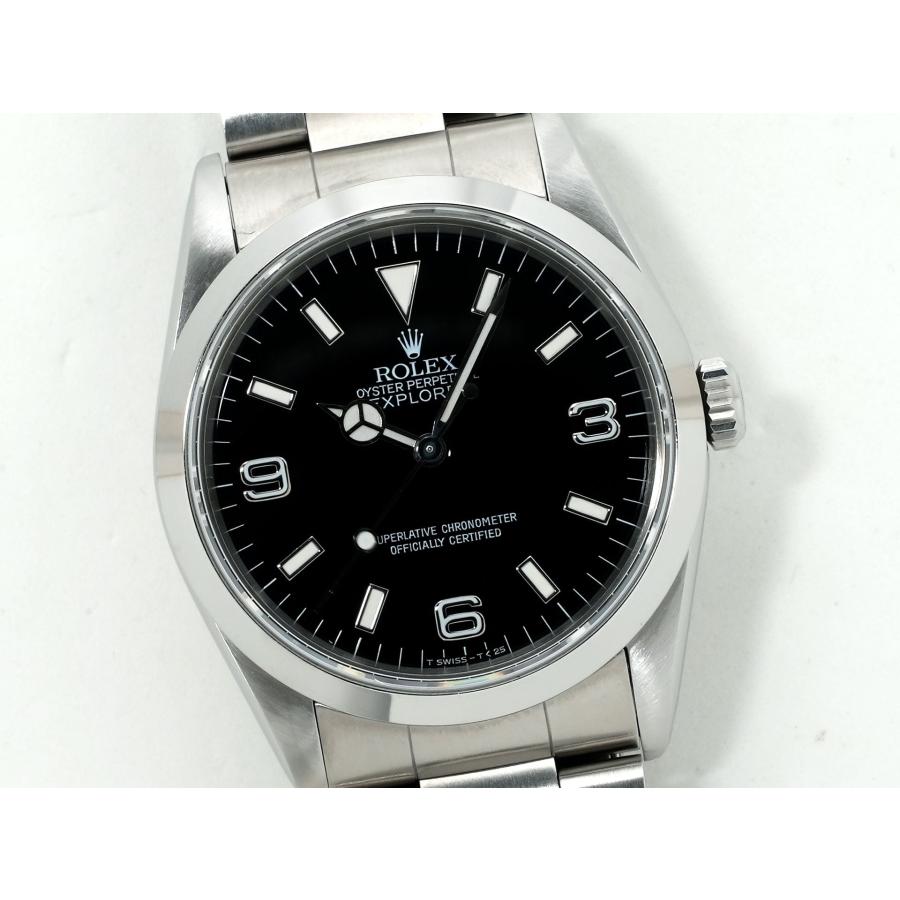 ロレックス エクスプローラーI Ref.14270 ステンレススチール ブラック文字盤 オイスターブレスレット | エクスプローラー（ROLEX） | 02