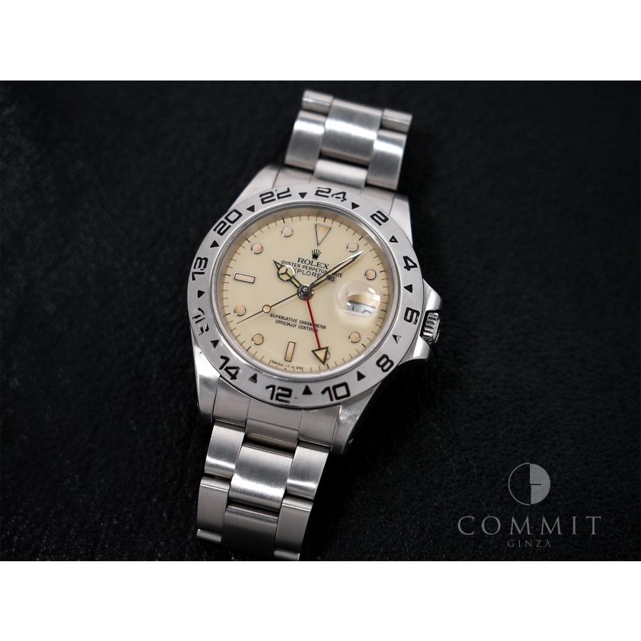 ロレックス エクスプローラーII Ref.16550 ステンレススチール アイボリー文字盤 オイスターブレスレット | エクスプローラーII | 10