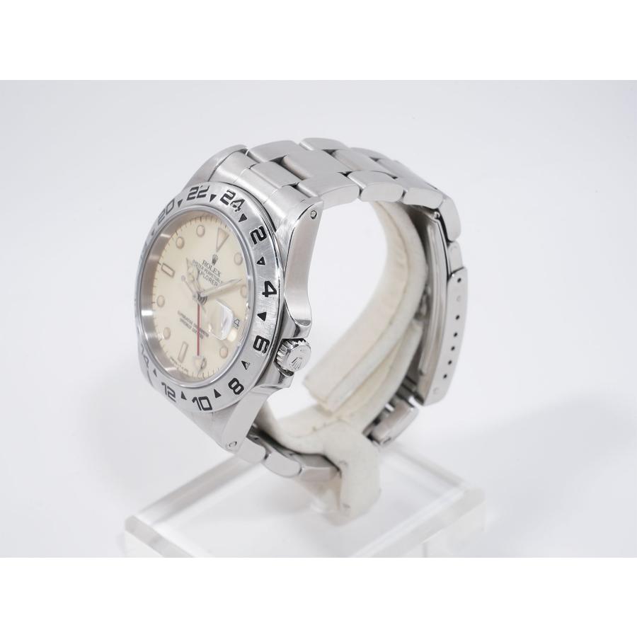 ロレックス エクスプローラーII Ref.16550 ステンレススチール アイボリー文字盤 オイスターブレスレット | エクスプローラーII | 03