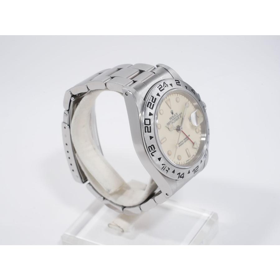 ロレックス エクスプローラーII Ref.16550 ステンレススチール アイボリー文字盤 オイスターブレスレット | エクスプローラーII | 04