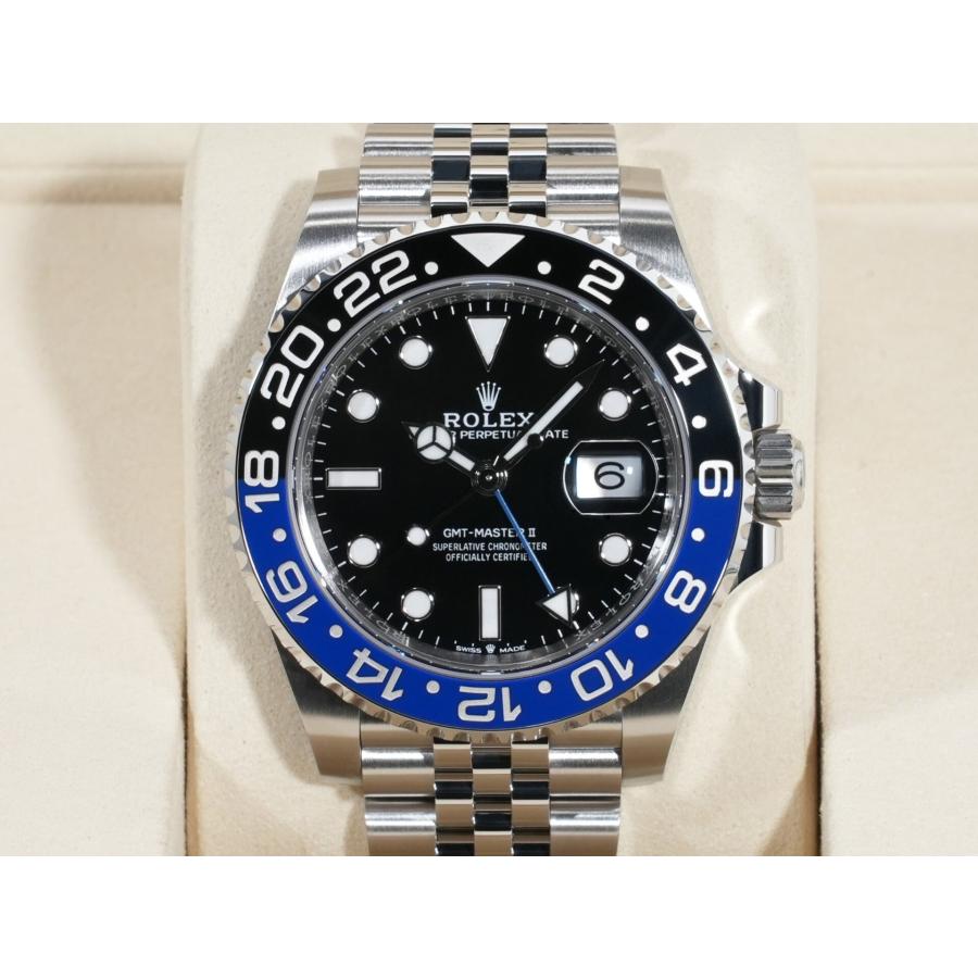 ロレックス GMTマスターII Ref.126710BLNR SS ブラック文字盤 ジュビリーブレスレット | GMTマスター | 01