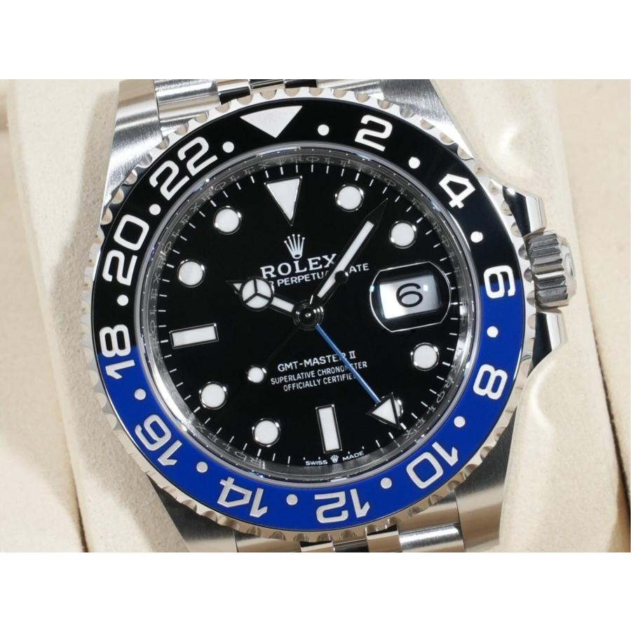 ロレックス GMTマスターII Ref.126710BLNR SS ブラック文字盤 ジュビリーブレスレット | GMTマスター | 02
