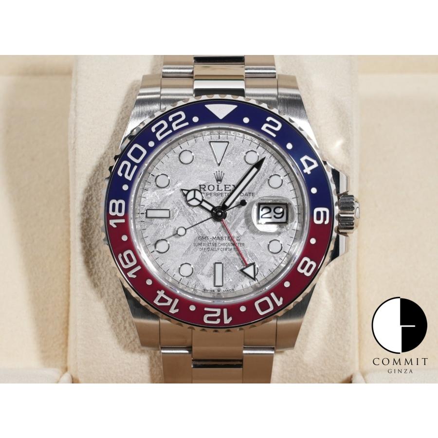 ロレックス GMTマスターII Ref.126719BLRO 18KWG メテオライト文字盤 | GMTマスター