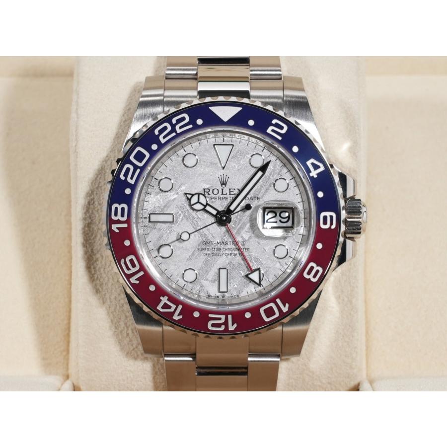 ロレックス GMTマスターII Ref.126719BLRO 18KWG メテオライト文字盤 | GMTマスター | 01