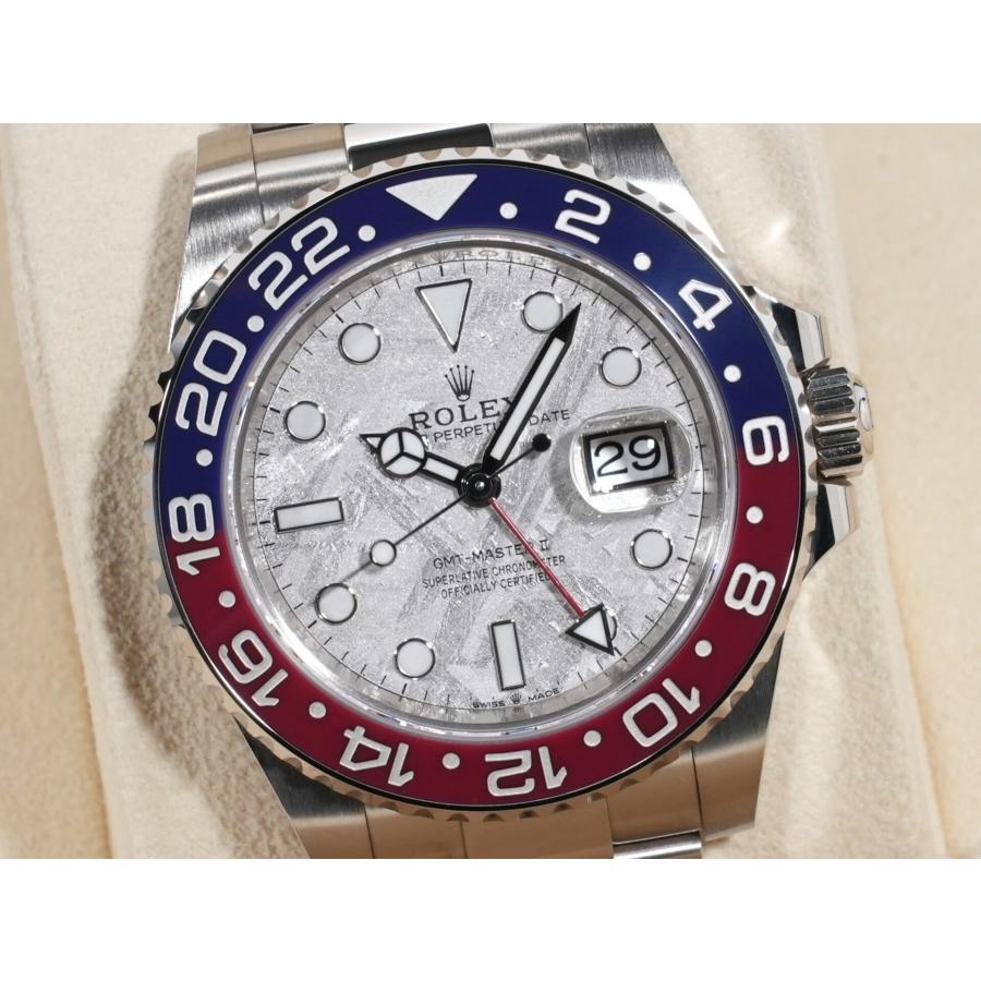 ロレックス GMTマスターII Ref.126719BLRO 18KWG メテオライト文字盤 | GMTマスター | 02