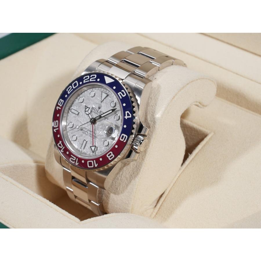 ロレックス GMTマスターII Ref.126719BLRO 18KWG メテオライト文字盤 | GMTマスター | 03